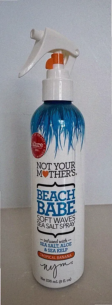 Beach Babe Soft Waves Sea Salt Spray, Tropical Banana Scent - 8 Ounce
