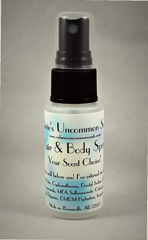 Boujee Marshmallow scent scented HAIR & BODY PERFUME FRAGRANCE SPRAY Mist 1oz