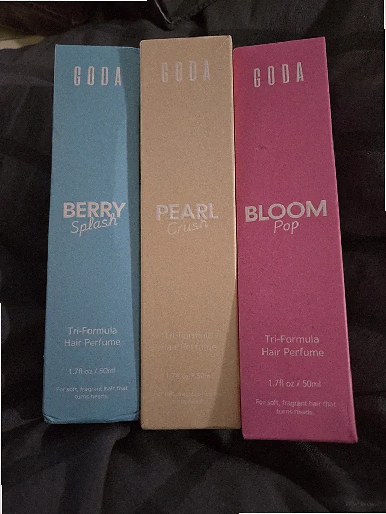 GODA Tri-Formula Hair Perfume Set 1.7 fl oz Set of 3