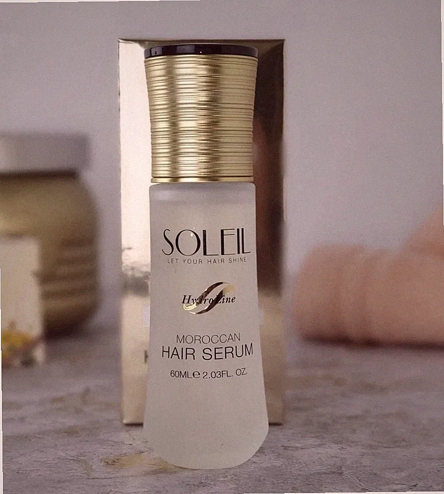 Hair Serum SOLEIL HydroLine Moroccan 60ml 2.03oz all hair types paraben free