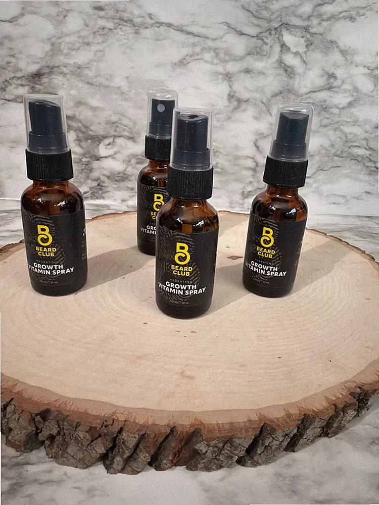 The Beard Club Beard Growth Vitamin Spray 1 oz.